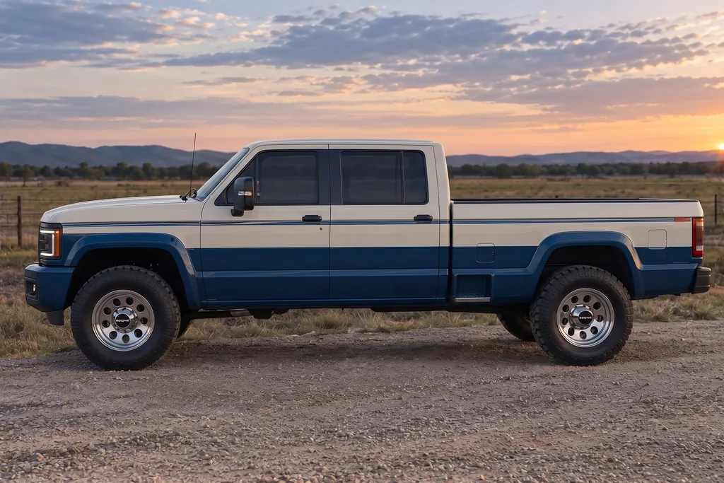 Boone Crew Cab, side view