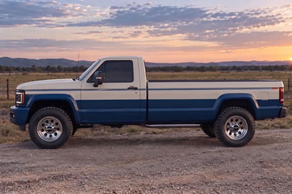 Boone Single Cab, side view